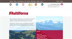 Desktop Screenshot of multiforsa.ch